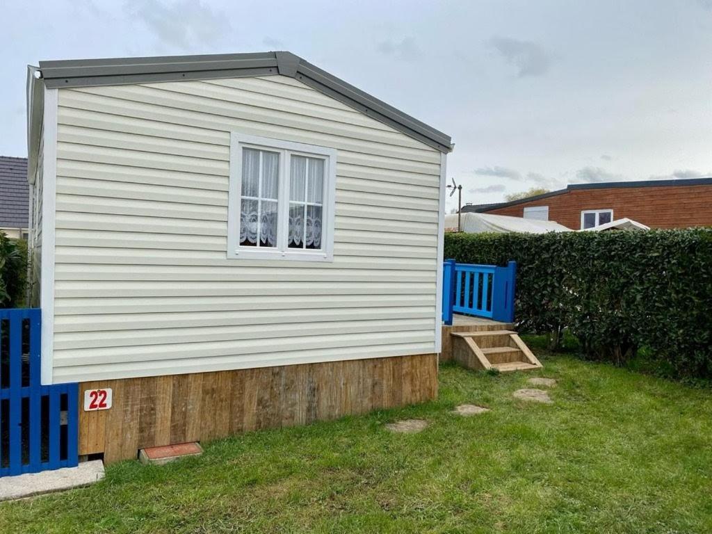 Mobilhome Emplacement 21 Biville-sur-Mer Exterior photo