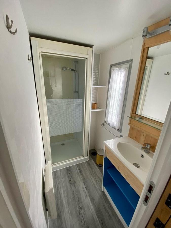 Mobilhome Emplacement 21 Biville-sur-Mer Exterior photo